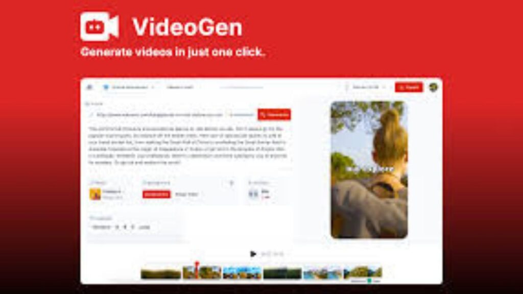 How to create a video in using videogen ai tool