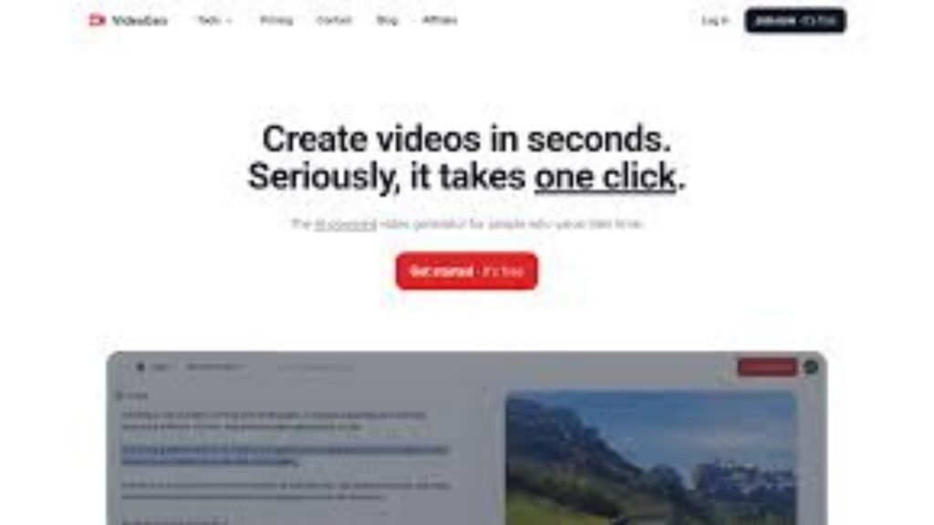 How to create a video in using videogen ai tool